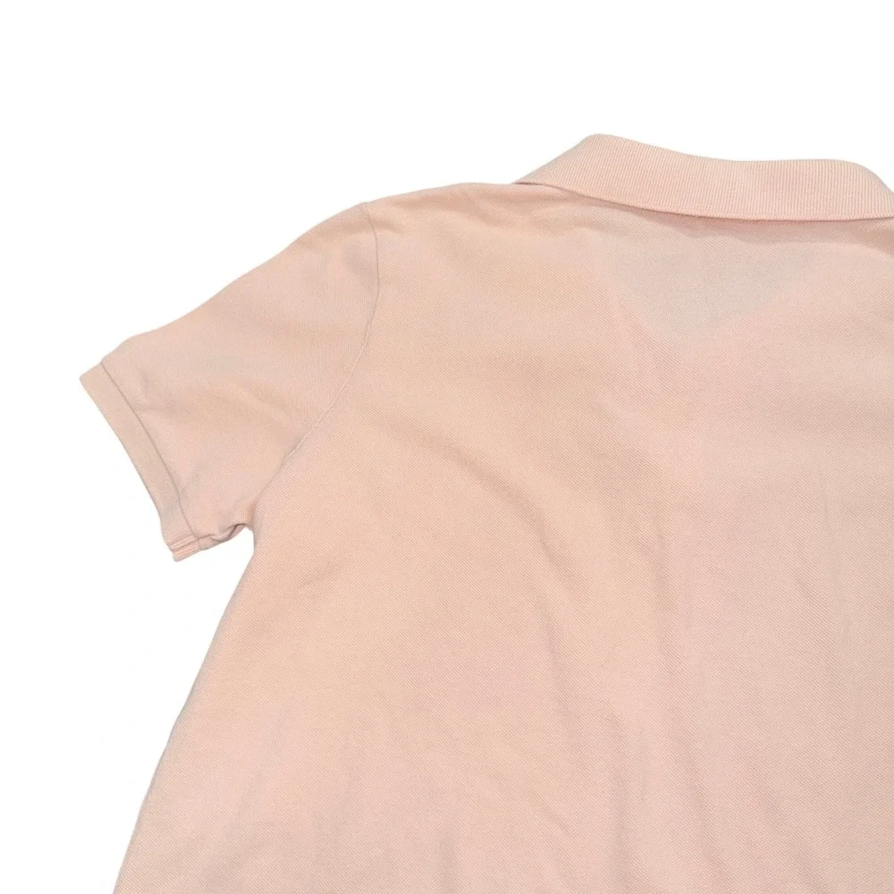 Lauren Ralph Lauren Womens Pink Short Sleeve Cotton Pique Polo Shirt Size M - Picture 6 of 7